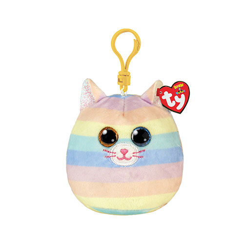 Peluche Llavero Beannie Boos Squishy Gatita Heather 3a+