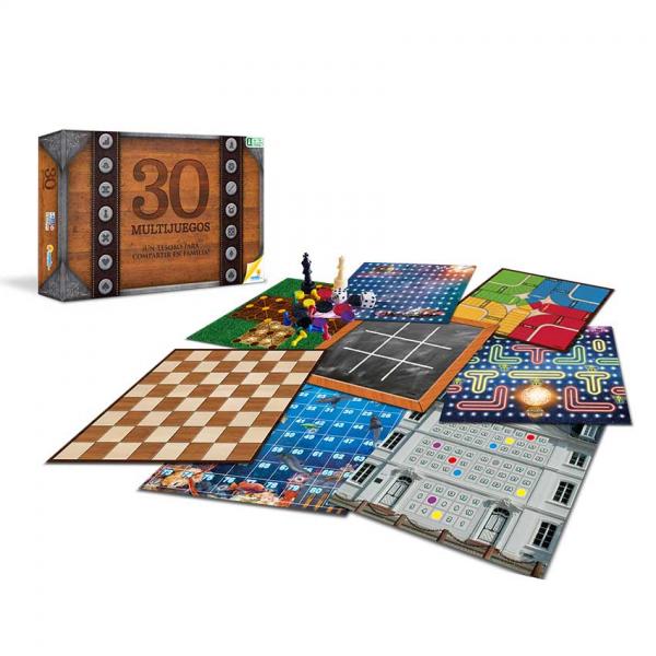 Juegos de Mesa Multijuegos 30 en 1  8a+