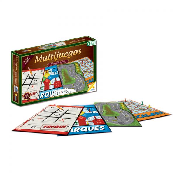 Juegos de Mesa Multijuegos 5 en 1 8a+