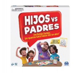 Juego de Mesa Hijos vs Padres 6a+