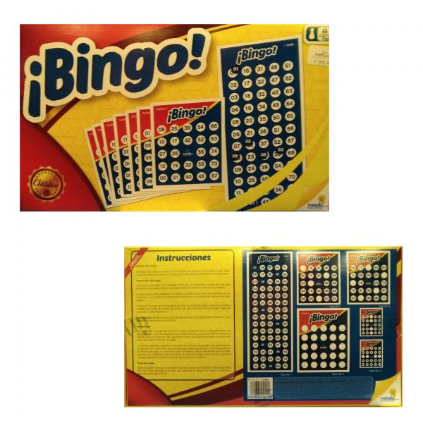 Juego de Mesa Bingo Clásico 8a+