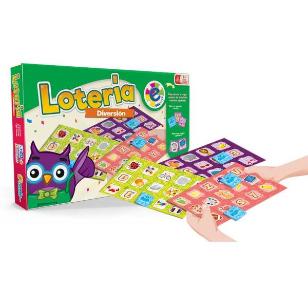 Juego Didáctico Lotería Diversión Edu Toys 6a+