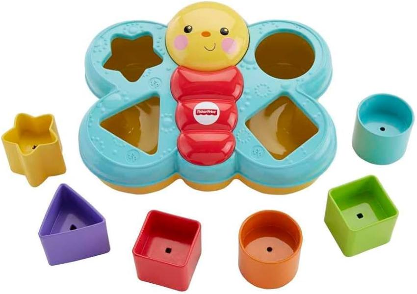 Fisher-Price Clasificador de Bloques de Mariposa 6m+