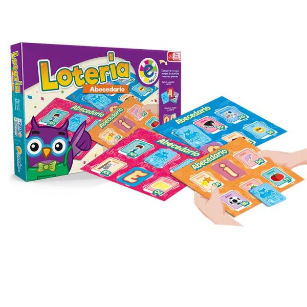 Juego Didáctico Lotería Abecedario Edu Toys 6a+