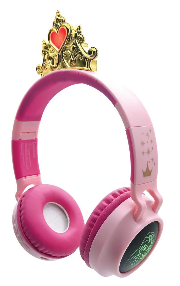 Audifonos Bluetooth con luces de Princesa Disney 4a+(100975)