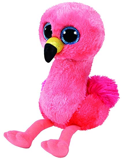 Peluche Beanie Boss Flamingo Gilda 3a+