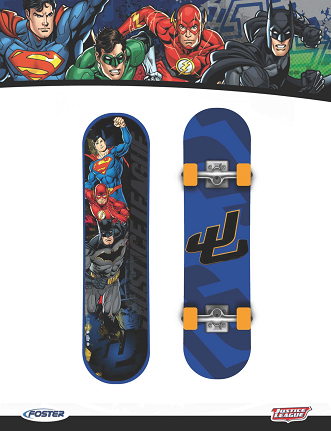 Patineta DC Comics la Liga de la Justicia 5a+