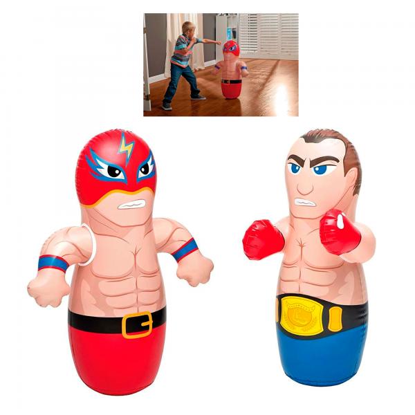 Porfiado Inflable Luchador-Boxeador S/2 3a+