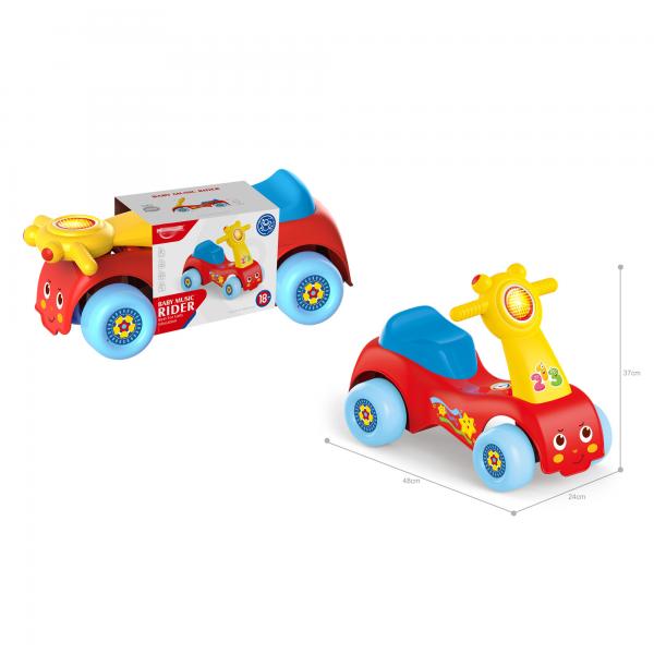 Carrito Montable Musical Luz y Sonidos 18m+ (442855)