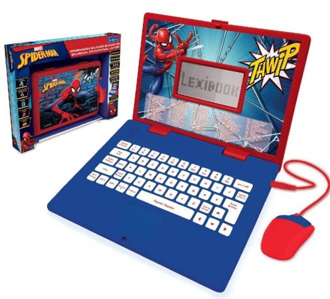 Laptop Bilingüe Educativo Spider-Man 4a+