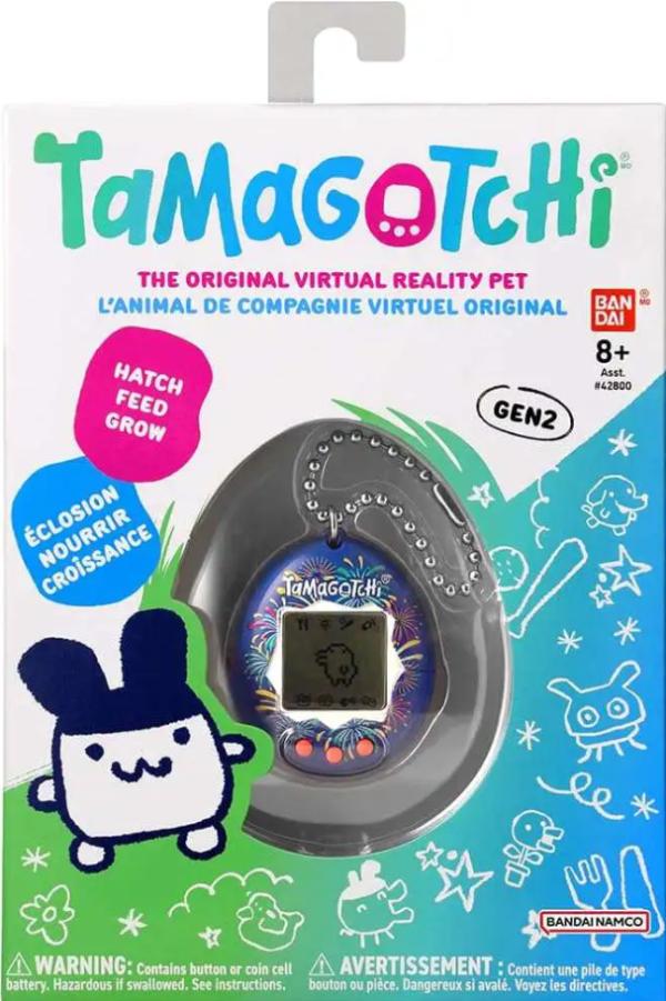 Tamagotchi La Mascota Virtual Original Gen 2 Displ/8 8a+ Azul