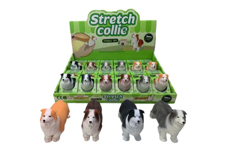 Strecheez-O Stretchy Collie Displ/12 Surt/4 4a+