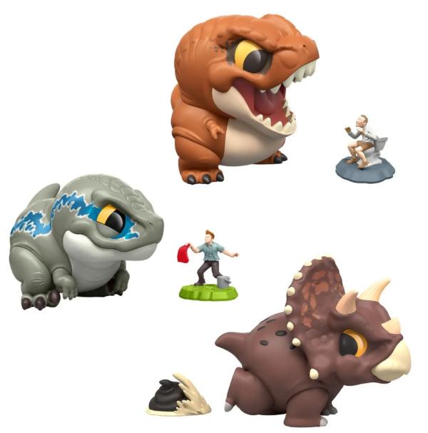 Figuras  Jurassic World Bite Club Surt/3 4a+