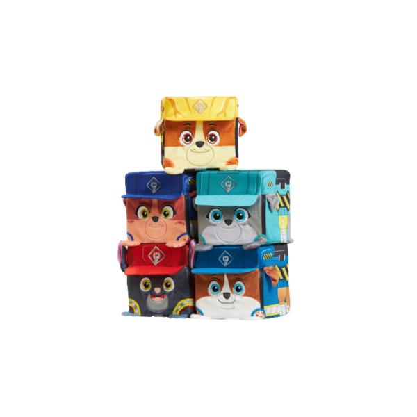 Peluches Basicos de Paw Patrol Rubble &amp; Crew Displ/12 Surt/5 3a+