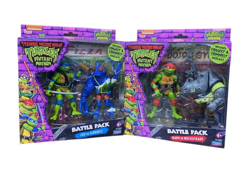 Figuras de las Tortugas Ninja Set/2 Surt/2 4a+