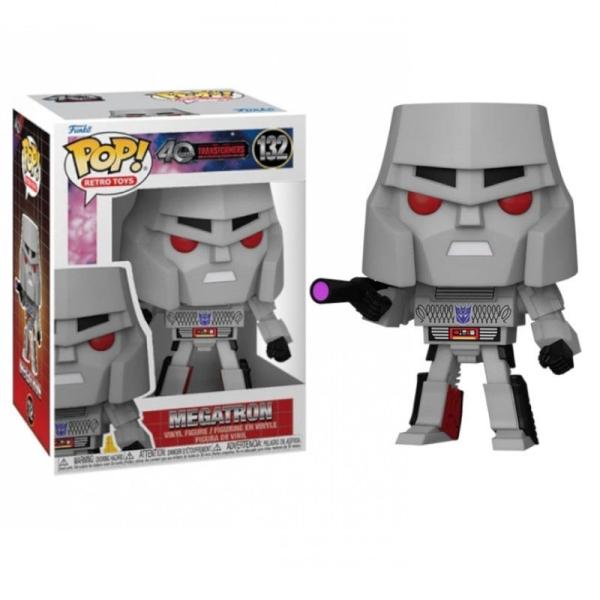 Figura Funko Pop! 40 Aniversario Transformers (132) Megatron 3a+