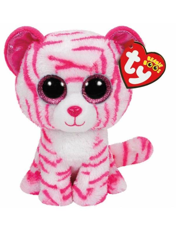 Peluche Beannie Boos Pequeño Tigre Rosado Asia 3a+