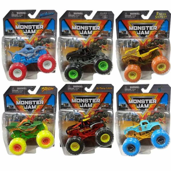 Carros Monster Jam Surt/6 4a+