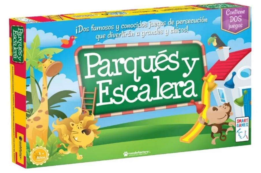 Juego de Mesa Parqués y Escaleras 5a+