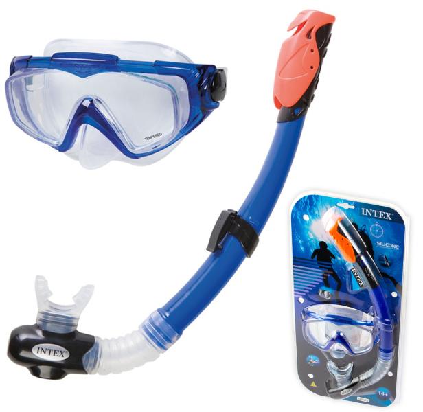 Set de Natación de Silicona Aqua Pro 14a+