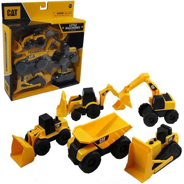 Mini Máquinas de Construcción CAT Set/5 3a+