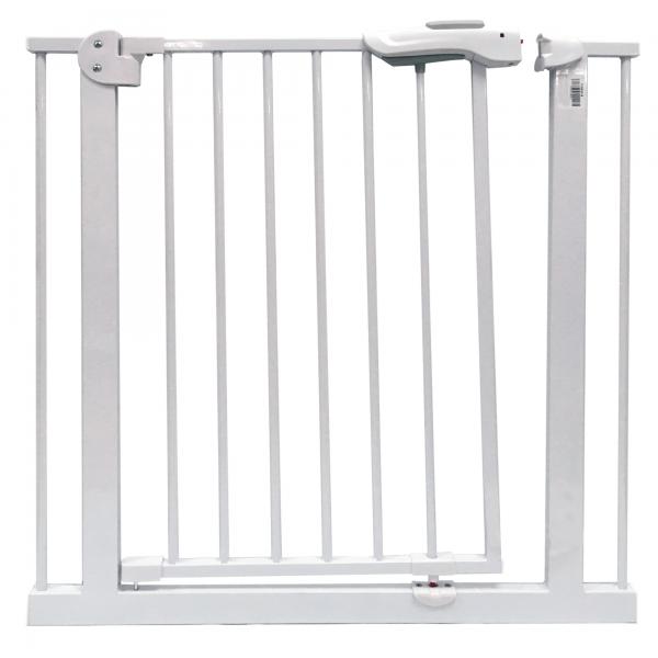 Puerta de Seguridad Ajustable 75cm a 85cm C/Seguros Blanco  ((434409)