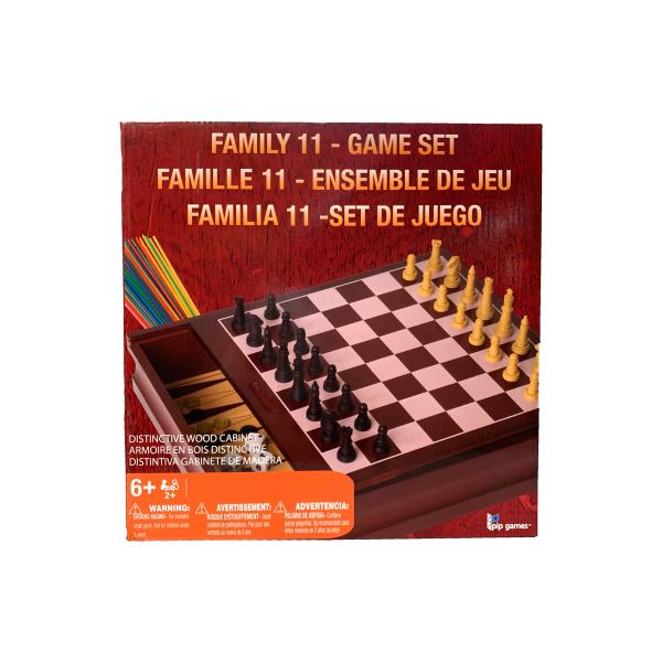 Juego de Mesa Familia 11 de Madera 6a+