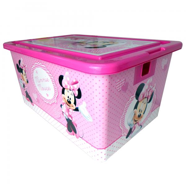 Caja de Almacenamiento 35 L MInnie ( Juguetera )