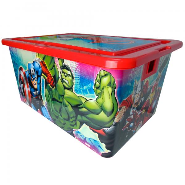 Caja de Almacenamiento 35 L Avengers ( Juguetera )