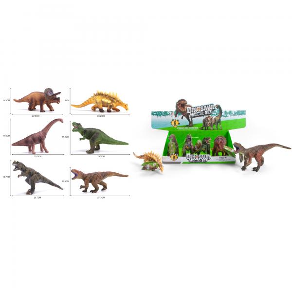 Dinosaurio Plástico Suave Display/12 Surt/12 18m+(432535)(venta individual)