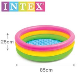 [INT58924] Piscina Inflable 3 Anillos Neón 91x23cm 1-3a C6