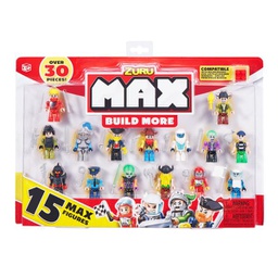 [ZU8344] Mini Figuras Max Build More Set/15 Surtido 3a+