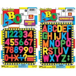 [JU1407] Letras y Números en Set 26Pzs S/2 4a+