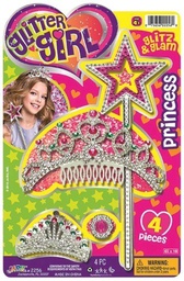 [JU2256] Accesorios de Princesas en Set 4pzs 4a+