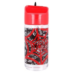 [SR51336] Botella Spiderman con Tapa y Pajilla 430ml