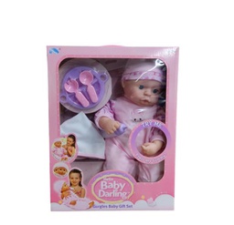 [KS27527] Bebé Darling con Movimientos y Accesorios 2a+ CJ 6