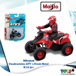 [MB15026] Cuadraciclos ATV´s Fresh Metal Surt/6 3a+(150268)