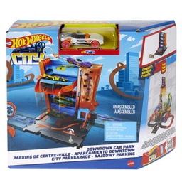 [MTHDR28] Hot Wheels -  City Estacionamiento de Vehículos  4a+