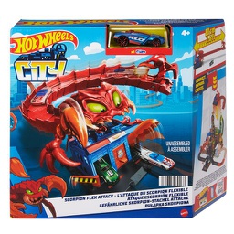 [MTHDR32] Hot Wheels -  City Ataque Escorpion 4a+