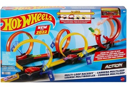 [MTHDR83] Hot Wheels -  Action Pista Carrera Multiloop 4a+