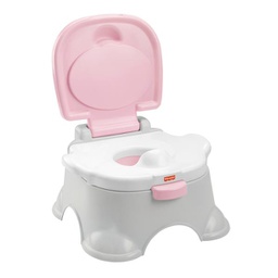 [MTHGW36] F-P Asiento Bacinilla Color Rosado/Blanco 3en1