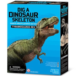 [4M3221] Cava y Arma Tu Fósil Tyranosaurus Rex Kids Labs 8+