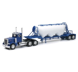 [TY10583] D/C 1:32 Peterbilt 379 Pneumatic Dry Bulk Triler