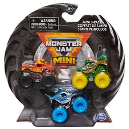 [BT6063867] Vehículos Monster Jam Miniatura  Pack/3 3a+