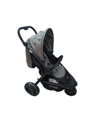 [FDAHN009GN] Coche de Tres Ruedas  para Bebé Gris con Negro 15KG Max (448314)