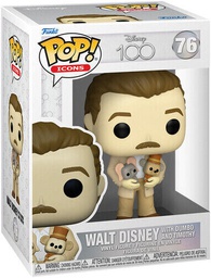 [FK67996] Figura Funko Pop! Disney 100 (76) Walt Disney and Dumbo &amp; Timothy 3a+