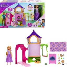 [MTHLW30] Muñeca Disney Princesa Torre de Rapunzel 3a+