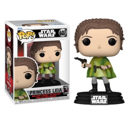 [FK70747] Figura Funko Pop!: Star Wars (607)  Princess Leia 3a+