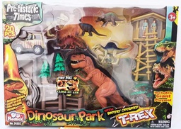 [RX24332] Set de Juego Dinosaurios T-Rex Luz y Sonidos 20pcs 3a+