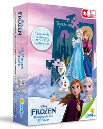 [RN12377] Rompecabezas Disney Frozen 55Pzs 5a+